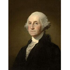 Artery8 Gilbert Stuart George Washington 1796 Painting Premium Wall Art Canvas Print 18X24 Inch Artery8 Gilbert Stuart George Washington 1796 Painting Premium Wall Art Canvas Print 18X24 Inch