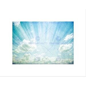 Wee Blue Coo PAINTING ILLUSTRATION SUNBEAM CLOUD SKY HAZE BLACK FRAMED ART PRINT B12X12957 Wee Blue Coo PAINTING ILLUSTRATION SUNBEAM CLOUD SKY HAZE BLACK FRAMED ART PRINT B12X12957