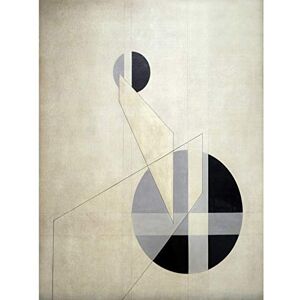 Wee Blue Coo Moholy Nagy Composition A XX Abstract Large Wall Art Poster Print Thick Paper 18X24 Inch Wee Blue Coo Moholy Nagy Composition A XX Abstract Large Wall Art Poster Print Thick Paper 18X24 Inch