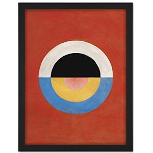 Wee Blue Coo Hilma Af Klint Svanen Abstract Circles Artwork Framed Wall Art Print 18X24 Inch Wee Blue Coo Hilma Af Klint Svanen Abstract Circles Artwork Framed Wall Art Print 18X24 Inch