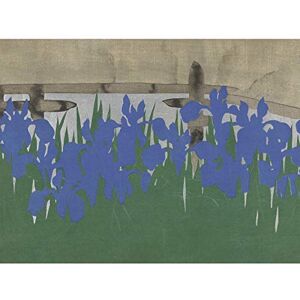 Artery8 Kamisaka Sekka Yatsubashi Flower Japanese Painting Large Wall Art Poster Print Thick Paper 18X24 Inch Artery8 Kamisaka Sekka Yatsubashi Flower Japanese Painting Large Wall Art Poster Print Thick Paper 18X24 Inch