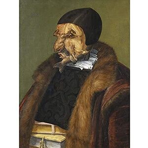 Artery8 Arcimboldo Ulrich Zasius Animal Face Portrait Painting Unframed Wall Art Print Poster Home Decor Premium Artery8 Arcimboldo Ulrich Zasius Animal Face Portrait Painting Unframed Wall Art Print Poster Home Decor Premium