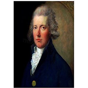 Wee Blue Coo Painting Gainsborough Prime Minister William Pitt Wall Art Print Wee Blue Coo Painting Gainsborough Prime Minister William Pitt Wall Art Print