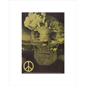Wee Blue Coo POLITICAL CHARITY CND NUCLEAR MUSHROOM CLOUD SKULL UK FRAMED ART PRINT B12X4509 Wee Blue Coo POLITICAL CHARITY CND NUCLEAR MUSHROOM CLOUD SKULL UK FRAMED ART PRINT B12X4509
