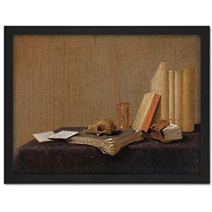 Artery8 Gerrit Van Vucht Vanitas Still Life Painting Artwork Framed Wall Art Print 18X24 Inch Artery8 Gerrit Van Vucht Vanitas Still Life Painting Artwork Framed Wall Art Print 18X24 Inch