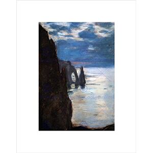 Wee Blue Coo Claude Monet Etretat Old Master Art Picture Wall Art Print Wee Blue Coo Claude Monet Etretat Old Master Art Picture Wall Art Print