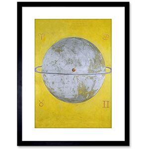 Wee Blue Coo PAINTING ABSTRACT HILMA AF KLINT 1915 THE DOVE NR 12 FRAMED ART PRINT F97X11995 Wee Blue Coo PAINTING ABSTRACT HILMA AF KLINT 1915 THE DOVE NR 12 FRAMED ART PRINT F97X11995