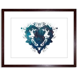 Wee Blue Coo INK SPLAT THISTLE HEART FRAMED FRAME PICTURE POSTER ART PRINT GIFT F97X10021 Wee Blue Coo INK SPLAT THISTLE HEART FRAMED FRAME PICTURE POSTER ART PRINT GIFT F97X10021