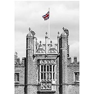 Wee Blue Coo Photo Hampton Court Palace Union Flag Wall Art Print Wee Blue Coo Photo Hampton Court Palace Union Flag Wall Art Print