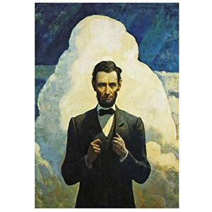 Wee Blue Coo Politics President Abraham Lincoln 1940 Nc Wyeth Picture Wall Art Print Wee Blue Coo Politics President Abraham Lincoln 1940 Nc Wyeth Picture Wall Art Print