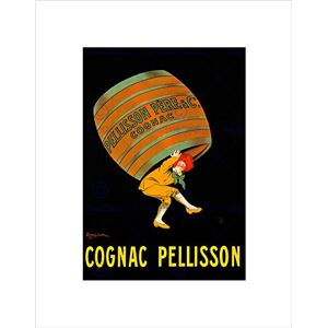 Wee Blue Coo Ad Drink Alcohol Pellisson Cognac Brandy Barrel France Wall Art Print Wee Blue Coo Ad Drink Alcohol Pellisson Cognac Brandy Barrel France Wall Art Print