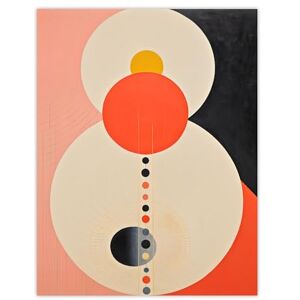 Wee Blue Coo Tangerine Abstract Dream Orbs Orange Pink Oil Painting Unframed Wall Art Print Poster Home Decor Premium Wee Blue Coo Tangerine Abstract Dream Orbs Orange Pink Oil Painting Unframed Wall Art Print Poster Home Decor Premium