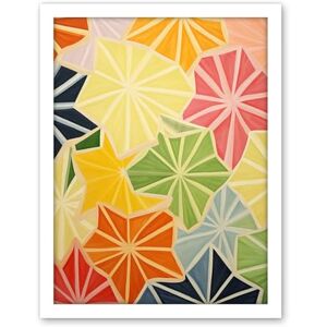 Artery8 Colourful Slices of Star Fruit Bright Watercolour Painting Abstract Carambola Kitchen Artwork Framed Wall Art Print 18X24 Inch Artery8 Colourful Slices of Star Fruit Bright Watercolour Painting Abstract Carambola Kitchen Artwork Framed Wall Art Print 18X24 Inch