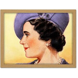 Fine Art Prints Timym Portrait Queen Elizabeth (Bowes-Lyon) England Painting Artwork Framed Wall Art Print 18X24 Inch Fine Art Prints Timym Portrait Queen Elizabeth (Bowes-Lyon) England Painting Artwork Framed Wall Art Print 18X24 Inch