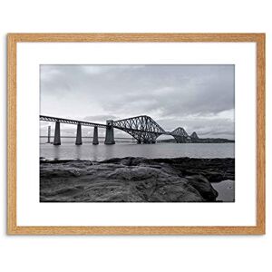 Wee Blue Coo PHOTO LANDMARK RIVER FORTH BRIDGES RAIL ROAD SCOTLAND FRAMED PRINT F97X5574 Wee Blue Coo PHOTO LANDMARK RIVER FORTH BRIDGES RAIL ROAD SCOTLAND FRAMED PRINT F97X5574