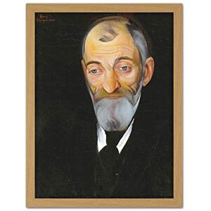Fine Art Prints Grigoriev Portrait Lev Shestov Painting Large Framed Art Print Poster Wall Decor 18x24 in Fine Art Prints Grigoriev Portrait Lev Shestov Painting Large Framed Art Print Poster Wall Decor 18x24 in