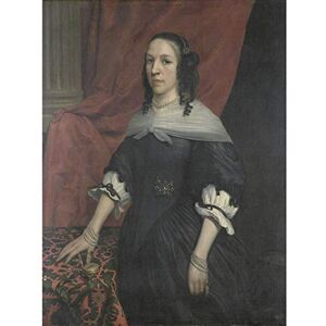 Artery8 Van Rossum Portrait Woman Black Dress Painting Large Wall Art Poster Print Thick Paper 18X24 Inch Artery8 Van Rossum Portrait Woman Black Dress Painting Large Wall Art Poster Print Thick Paper 18X24 Inch