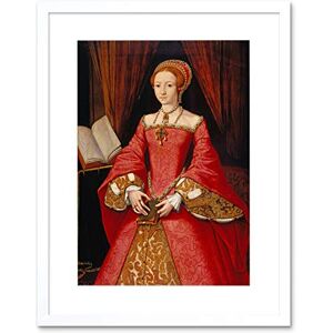 Wee Blue Coo Painting Scrots (attr.) Princess Elizabeth Tudor Framed Wall Art Print Wee Blue Coo Painting Scrots (attr.) Princess Elizabeth Tudor Framed Wall Art Print