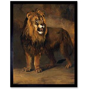 Artery8 Van Os Lion From Louis Bonaparte 1808 Painting Art Print Framed Poster Wall Decor 12x16 inch Artery8 Van Os Lion From Louis Bonaparte 1808 Painting Art Print Framed Poster Wall Decor 12x16 inch