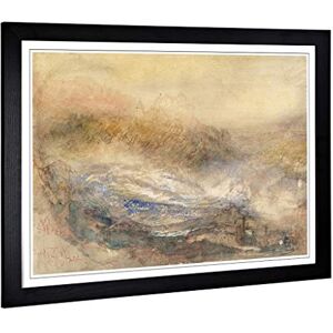 Big Box Art Framed Print of J.M.W (Joseph Mallord William Turner) Watercolour (1) Design Wall Art Picture Home Decor for Living Room, Bedroom, Office, Black, A2 / 24.5x18 Inch / 62x45cm Big Box Art Framed Print of J.M.W (Joseph Mallord William Turner) Watercolour (1) Design Wall Art Picture Home Decor for Living Room, Bedroom, Office, Black, A2 / 24.5x18 Inch / 62x45cm