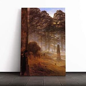 Big Box Art Canvas Print Wall Art Friedrich Caspar David Landscape (2) Mounted & Stretched Box Frame Picture Home Decor for Kitchen, Living Room, Bedroom, Hallway, Multi-Colour, 24x16 Inch Big Box Art Canvas Print Wall Art Friedrich Caspar David Landscape (2) Mounted & Stretched Box Frame Picture Home Decor for Kitchen, Living Room, Bedroom, Hallway, Multi-Colour, 24x16 Inch