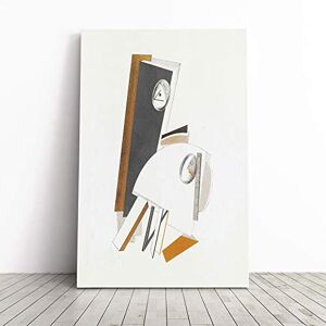 Big Box Art El Lissitzky Abstract No.5 Canvas Print Gallery Wrapped 30mm Frame Wall Art 24x16 inches Ready to Hang Abstract Picture Living Room Bedroom Lounge Office Big Box Art El Lissitzky Abstract No.5 Canvas Print Gallery Wrapped 30mm Frame Wall Art 24x16 inches Ready to Hang Abstract Picture Living Room Bedroom Lounge Office