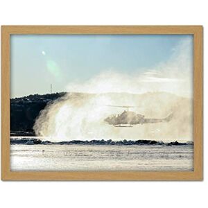 Fine Art Prints Military USA USAF AH-1W Super Cobra Helicopter Photo Artwork Framed Wall Art Print 18X24 Inch Fine Art Prints Military USA USAF AH-1W Super Cobra Helicopter Photo Artwork Framed Wall Art Print 18X24 Inch