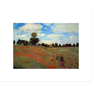 Wee Blue Coo Claude Monet Les Coqueliquots Old Master Wall Art Print Wee Blue Coo Claude Monet Les Coqueliquots Old Master Wall Art Print