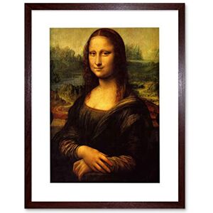 Wee Blue Coo Leonardo Da Vinci Mona Lisa Painting Picture Framed Wall Art Print Wee Blue Coo Leonardo Da Vinci Mona Lisa Painting Picture Framed Wall Art Print