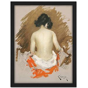 Fine Art Prints Chase Nude Female Back Woman Painting Large Framed Art Print Poster Wall Decor 18x24 in Fine Art Prints Chase Nude Female Back Woman Painting Large Framed Art Print Poster Wall Decor 18x24 in