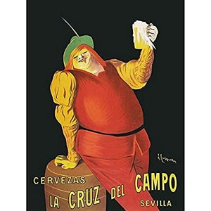Fine Art Prints Cappiello Cervezas Cruz Campo Beer Advert Unframed Wall Art Print Poster Home Decor Premium Fine Art Prints Cappiello Cervezas Cruz Campo Beer Advert Unframed Wall Art Print Poster Home Decor Premium