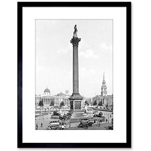 Wee Blue Coo VINTAGE PHOTO LONDON TRAFALGAR SQUARE GALLERY FRAMED PRINT F97X3901 Wee Blue Coo VINTAGE PHOTO LONDON TRAFALGAR SQUARE GALLERY FRAMED PRINT F97X3901
