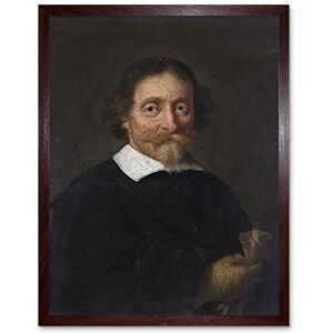 Artery8 Meynderts Doncker Portrait Of Man Painting Art Print Framed Poster Wall Decor 12x16 inch Artery8 Meynderts Doncker Portrait Of Man Painting Art Print Framed Poster Wall Decor 12x16 inch