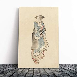 Big Box Art Wall Hokusai Woman Walking Japanese Oriental Art Canvas Print Gallery Wrapped 30mm Frame Wall Art 20x14 inches Ready to Hang Asian People Picture Living Room Bedroom Lounge Office Big Box Art Wall Hokusai Woman Walking Japanese Oriental Art Canvas Print Gallery Wrapped 30mm Frame Wall Art 20x14 inches Ready to Hang Asian People Picture Living Room Bedroom Lounge Office