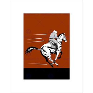 Wee Blue Coo Painting Sport Horse Racing Jockey Gallop Flat Wall Art Print Wee Blue Coo Painting Sport Horse Racing Jockey Gallop Flat Wall Art Print