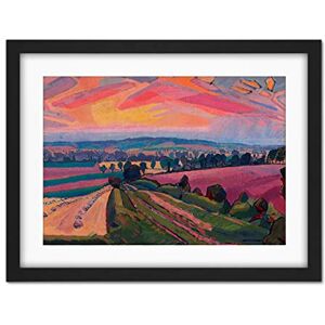 Wee Blue Coo Spencer Gore The Icknield Way Artwork Framed Wall Art Print 18X24 Inch Wee Blue Coo Spencer Gore The Icknield Way Artwork Framed Wall Art Print 18X24 Inch
