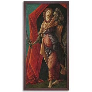 Artery8 Botticelli Judith With Head Of Holofernes Painting Framed Wall Art Print Long 25X12 Inch Artery8 Botticelli Judith With Head Of Holofernes Painting Framed Wall Art Print Long 25X12 Inch
