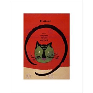 Wee Blue Coo Ad Exhibition Festival Film Movie Cat Poland Warsaw Wall Art Print Wee Blue Coo Ad Exhibition Festival Film Movie Cat Poland Warsaw Wall Art Print