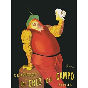 Fine Art Prints Cappiello Cervezas Cruz Campo Beer Advert Large Wall Art Poster Print Thick Paper 18X24 Inch Fine Art Prints Cappiello Cervezas Cruz Campo Beer Advert Large Wall Art Poster Print Thick Paper 18X24 Inch