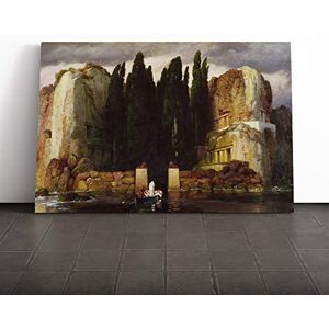 Big Box Art Arnold Bocklin Isle of The Dead Canvas Print Gallery Wrapped 30mm Frame Wall Art 30x20 inches Ready to Hang Modern Picture Living Room Bedroom Lounge Office Big Box Art Arnold Bocklin Isle of The Dead Canvas Print Gallery Wrapped 30mm Frame Wall Art 30x20 inches Ready to Hang Modern Picture Living Room Bedroom Lounge Office