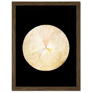 Wee Blue Coo Abstract Circle Hilma Af Klint No 14 Swan Artwork Framed Wall Art Print 18X24 Inch Wee Blue Coo Abstract Circle Hilma Af Klint No 14 Swan Artwork Framed Wall Art Print 18X24 Inch