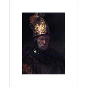 Wee Blue Coo Rembrandt (circle) Man With Golden Helmet Old Master Wall Art Print Wee Blue Coo Rembrandt (circle) Man With Golden Helmet Old Master Wall Art Print