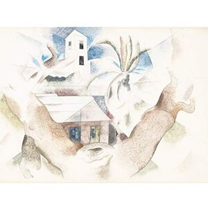 Fine Art Prints Demuth Bermuda No1 Tree House Painting Large Print Poster Wall Art Decor Picture Fine Art Prints Demuth Bermuda No1 Tree House Painting Large Print Poster Wall Art Decor Picture