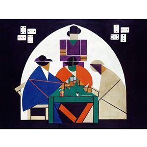 Wee Blue Coo Theo Van Doesburg Card Players Large Wall Art Poster Print Thick Paper 18X24 Inch Wee Blue Coo Theo Van Doesburg Card Players Large Wall Art Poster Print Thick Paper 18X24 Inch