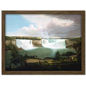 Fine Art Prints Fisher Niagara Falls Waterfall Painting Large Framed Art Print Poster Wall Decor 18x24 in Fine Art Prints Fisher Niagara Falls Waterfall Painting Large Framed Art Print Poster Wall Decor 18x24 in