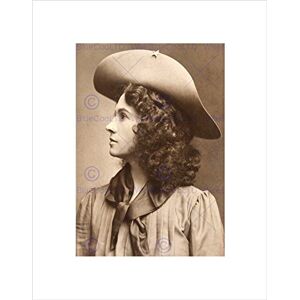 Wee Blue Coo Photograph Sharp Shooter Wild West Buffalo Bill Annie Oakley Art Print B12X9979 Wee Blue Coo Photograph Sharp Shooter Wild West Buffalo Bill Annie Oakley Art Print B12X9979