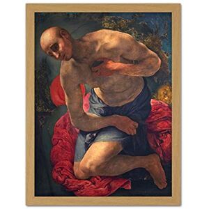 Fine Art Prints Pontormo Penitential Saint Jerome Painting Large Framed Art Print Poster Wall Decor 18x24 in Fine Art Prints Pontormo Penitential Saint Jerome Painting Large Framed Art Print Poster Wall Decor 18x24 in
