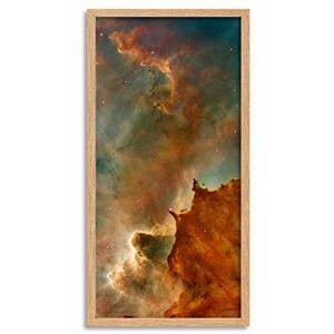 Wee Blue Coo Carina Nebula Space Gas Cloud Star Long Panel Framed Wall Art Print Wee Blue Coo Carina Nebula Space Gas Cloud Star Long Panel Framed Wall Art Print