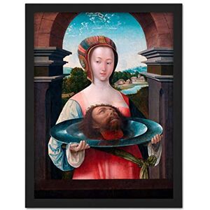 Artery8 Oostsanen Salome Head Of John The Baptist Painting Artwork Framed Wall Art Print 18X24 Inch Artery8 Oostsanen Salome Head Of John The Baptist Painting Artwork Framed Wall Art Print 18X24 Inch
