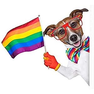 Fine Art Prints Jack Russell Gay Pride Art Print Canvas Premium Wall Decor Poster Fine Art Prints Jack Russell Gay Pride Art Print Canvas Premium Wall Decor Poster